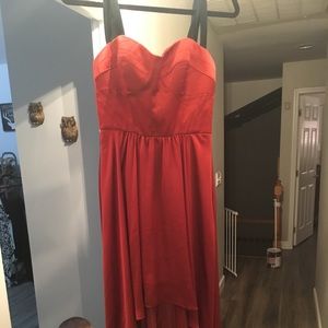 Bebe high low gown